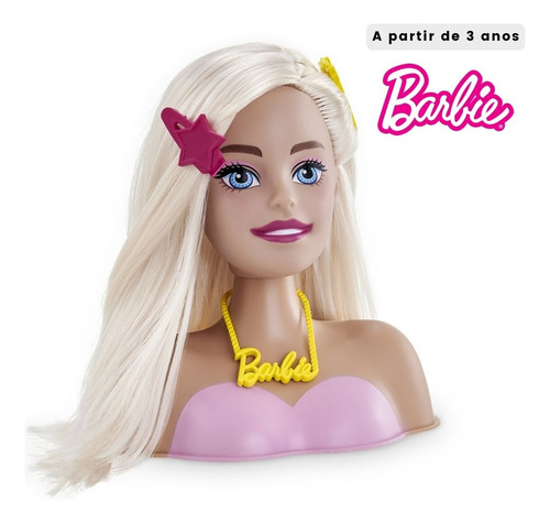 Barbie Busto - Styling Head Sparkle -1242 -pupee