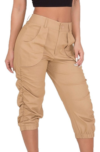 Pantalones Cortos Para Mujer, Pantalones Con Forma De Viga,