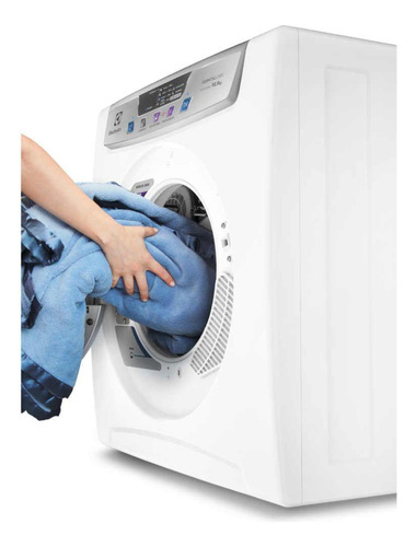 Secadora Electrolux Turbo Seca Compacta Branca 10,5kg 220v