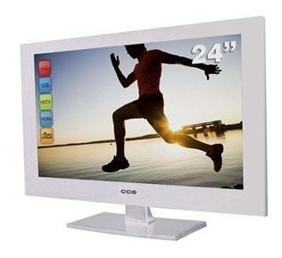 Tv Led 24 Hd Cce Ln244w Conversor Digital + Hdmi + Usb