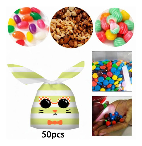 50 Piezas Pascua Bolsas De Regalos De Estilo E