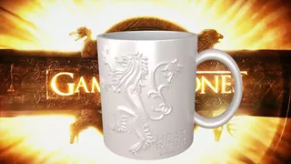Game Of Thrones Lannister Coffee Mug- Figura Plastica