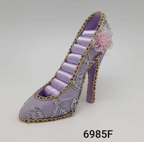 Imagen 6 de 8 de Zapatos-taco Exhibidor Porta Anillos 9 Modelos