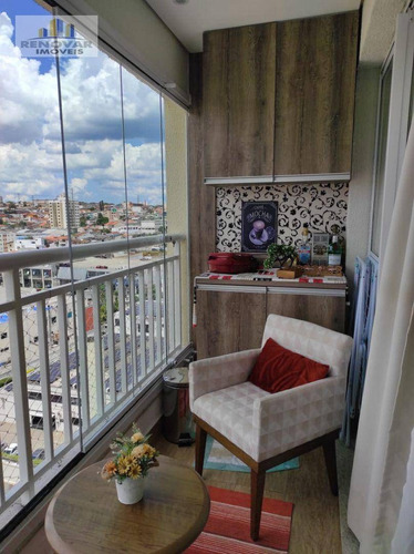Apartamento Com 3 Dormitórios À Venda, 73 M² Por R$ 470.000,00 - Vila Rubens - Mogi Das Cruzes/sp - Ap1083