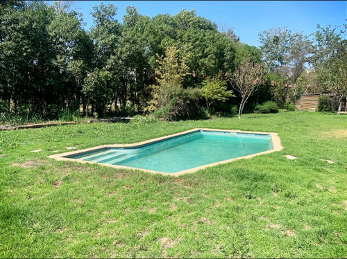 Parcela Con Casa En Sitio De 2000 Mts. Solida, Piscina Termp