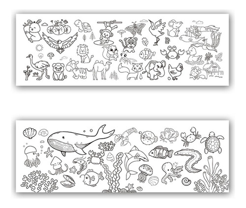 Rollo De Dibujo Para Niños De 10 Piezas, Juguetes