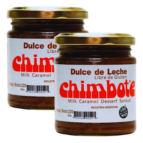 Dulce De Leche Chimbote 220 Gr. Pack X2