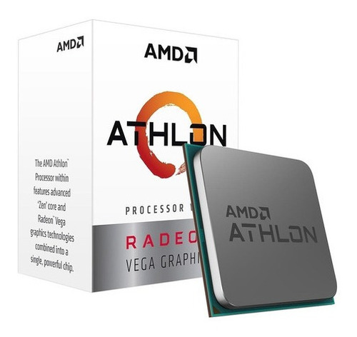 Processador Amd Athlon 3000g Am4 De 2 Núcleos E 3.5 Ghz