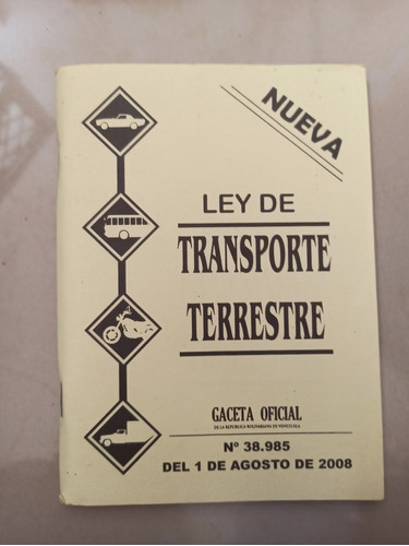 Ley De Transporte Terrestre 