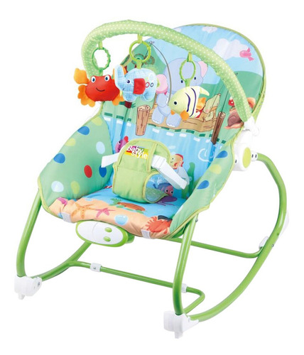 Cadeira De Repouso Vibratória Selva Baby Style