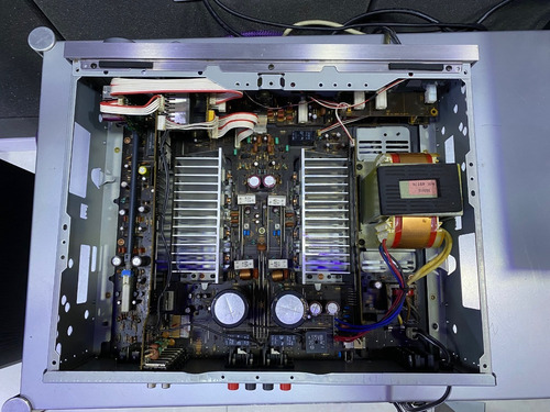 Imagem 7 de 8 de Amplificador Integrado Yamaha Com Entrada De Phono Mm-mc
