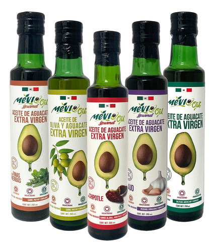 Combo Aceite De Aguacate Extra Virgen Mevi Oil Best Sellers