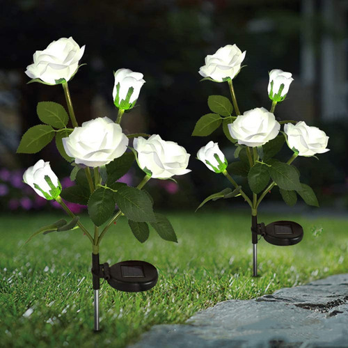 Luces Navideñas Solares Para Carreteras Y Jardines, 2 Unidad