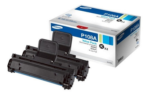 Toner Samsung P108a 108 108s (pack 2 Undiades) Ml1640 Ml2240