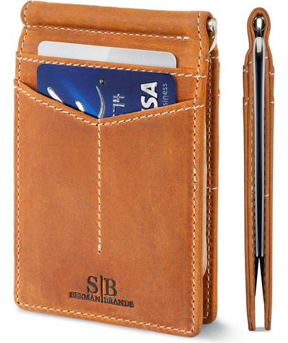 Serman Brands Rfid Blocking Wallet Slim Bifold - Billeteras 