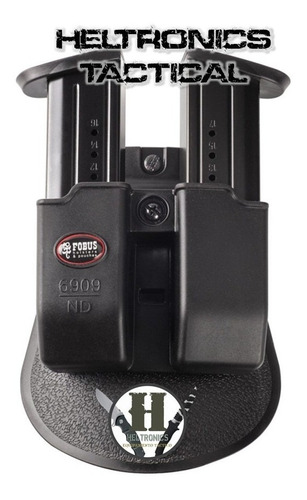 Porta Cargador Doble 9mm Fobus 6909 Made In Israel Regulable