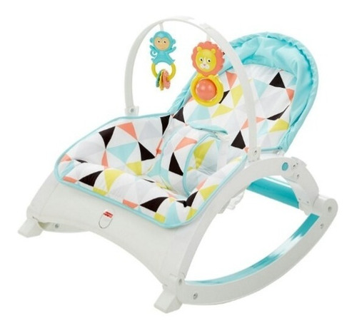 Silla Mecedora Portatil Crece Conmigo Fisher Price Para Bebe