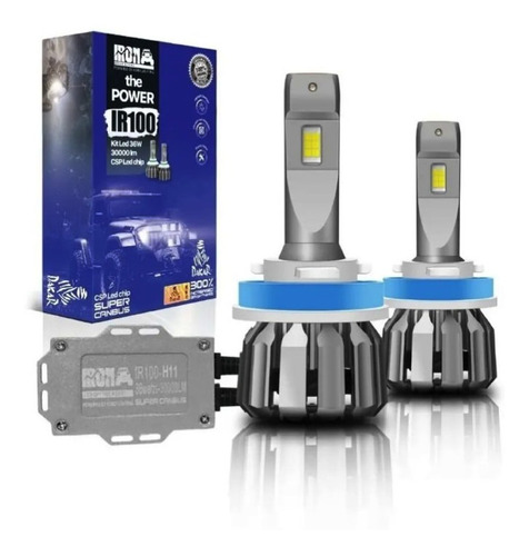 Kit Cree Led H11 Canbus Iron Csp Led Alta Gama Sin Error