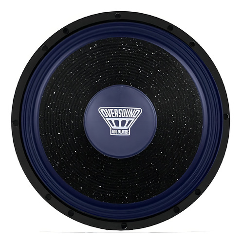 Alto Falante Oversound Woofer 12 Steel 400w Rms 4 Ohms Cor Preto