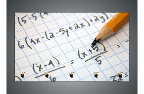 Porta Chaves Matemáticas Fórmulas Números