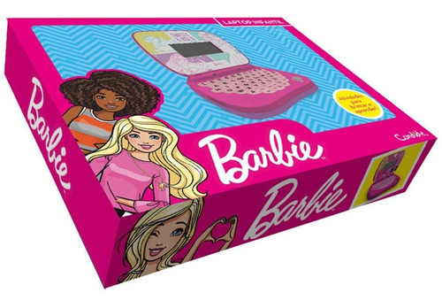 Laptop Infantil - Barbie - Bilíngue - Candide + Brinde