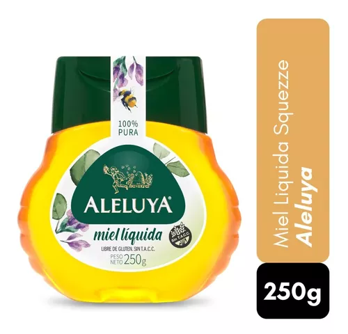 MIEL LIQUIDA DOSIFICADOR x 470g - ALELUYA