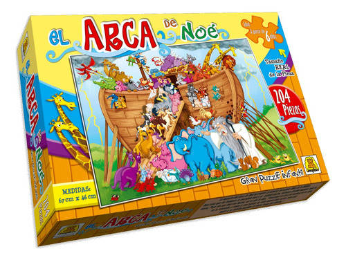 Puzzle El Arca De Noé 204 Pzs - Implas 294