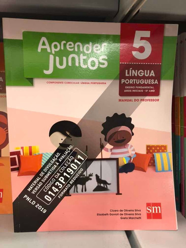 Livro Aprender Juntos 5 Ano Língua Portuguesa Professor | Frete grátis