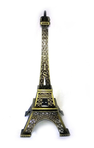 10 Torre Eiffel Decorativa 13cm Metal  Centro Mesa Paris Xv