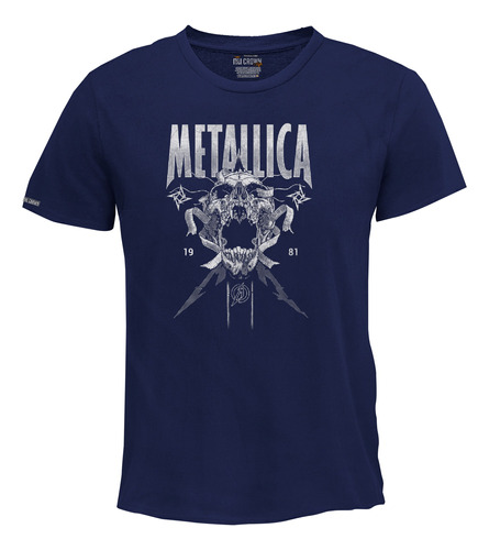 Camiseta Metallica Rock Metal  Justice For All Poster Bto