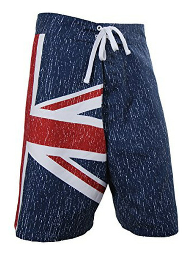 Shorts De Baño Con Bandera De Union Jack Del Reino Unido Par