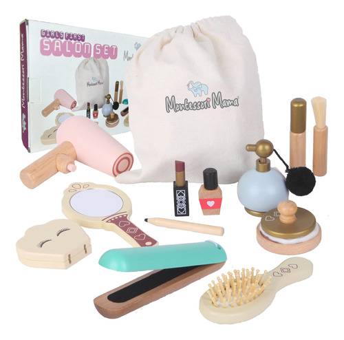 Montessori Mama Juego De Maquillaje Y Salon De Belleza, Jueg