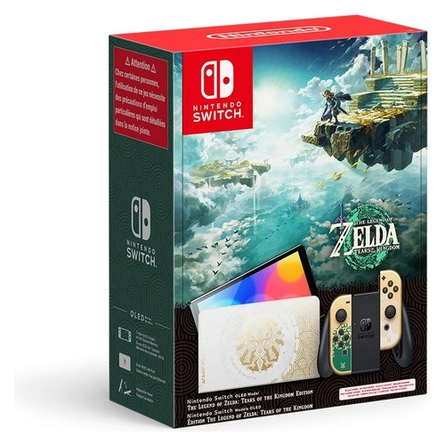 Consola Nintendo Switch Oled: Zelda Tears Of The Kingdom