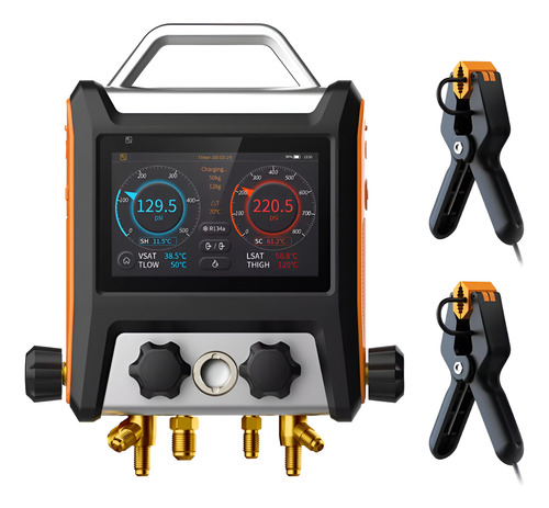 Colector digital Elitech MS-4000 con vacuómetro