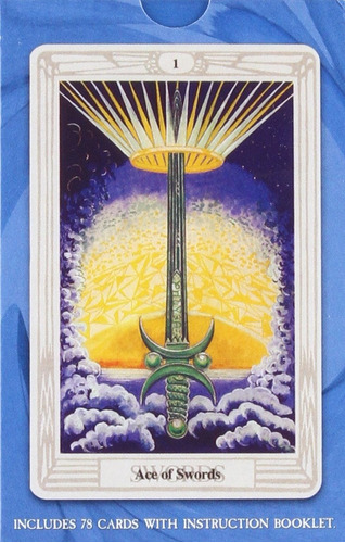 Imagen 2 de 3 de Aleister Crowley Thoth Tarot Pocket. Esta En Ingles