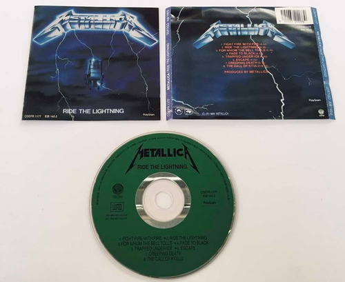 Metallica - Cd Ride The Lighting Edicion Nacional -