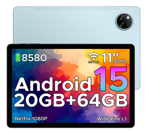Doogee Tab A9+ Android 15 11 Pulgadas Octa Core Batería 8580