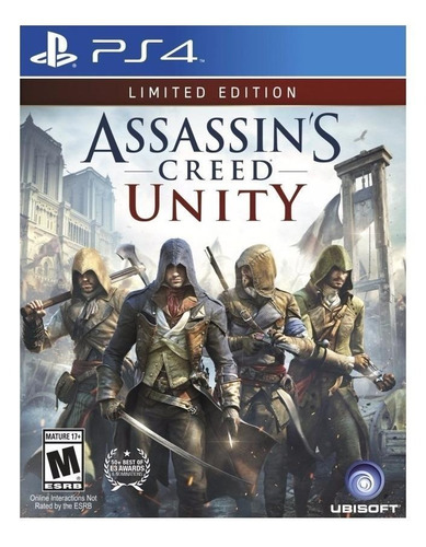 Assassin's Creed Unity  Limited Edition Ubisoft PS4 Físico