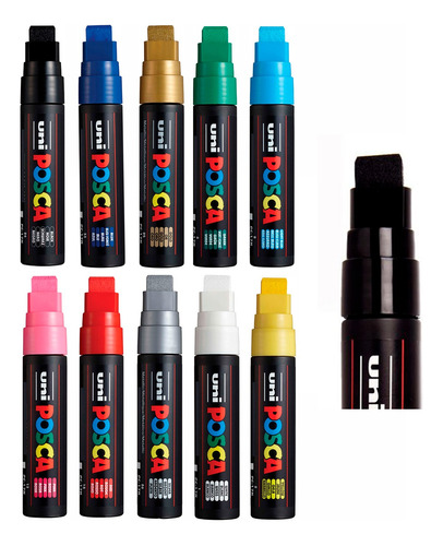 Marcador Uni Posca Pc-17k  Extra Grueso 15mm X 1 Unidad