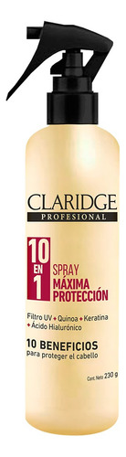 Spray 10en1 Máxima Protección Claridge Todo Tipo De Cabellos