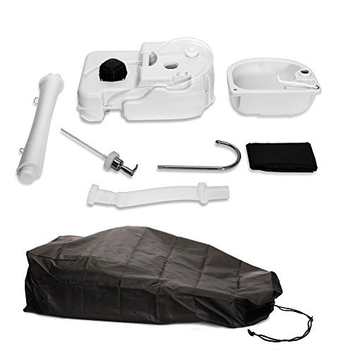 Fregadero Portátil Para Acampar Serenelife Con Soporte Para