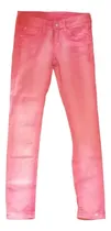 Comprar Jeans Elastizado Tiro Medio De Niña  10 Pepe Jeans Rosa