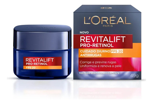 L'oréal Revitalift Pro-retinol Cuidado Antiedad Fps17 50gr