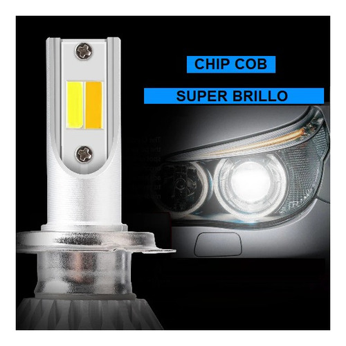 Kit De Luz Led H7 3 Colores
