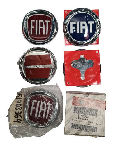 Emblema Fiat Tapa Maleta Palio Fase 2 Weekend Stylo 