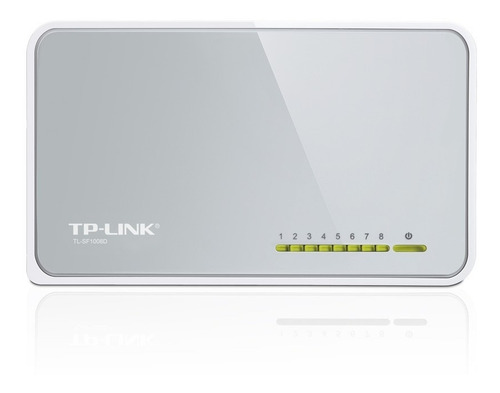 Imagen 3 de 6 de Switch De Escritorio De 8 Puertos 10/100, Tp-link Tl-sf1008d