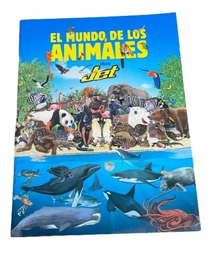 Album El Mundo De Los Animales Jet 100% Nuevo