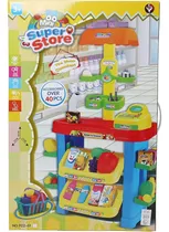 Comprar Supermercado Caja Registradora Infantil 40pzs Escaner Sonido Color Minisuperstore