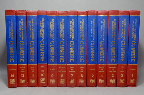 Enciclopedia Ilustrada Cumbre 13 Tomos 1982 Bd0
