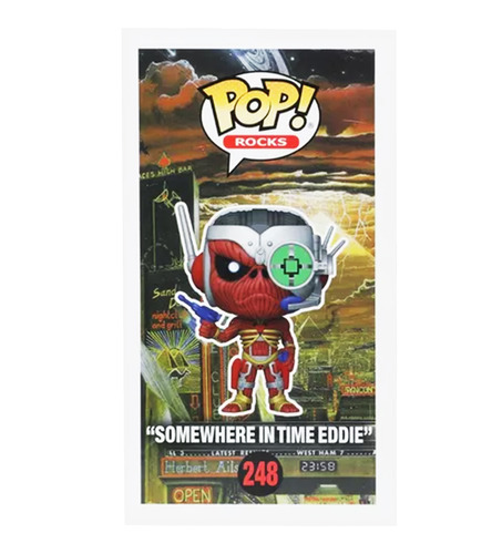 Funko Pop Iron Maiden 248 Eddie Somewhere In Time